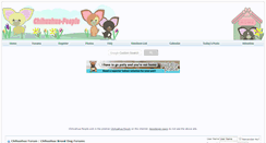 Desktop Screenshot of chihuahua-people.com
